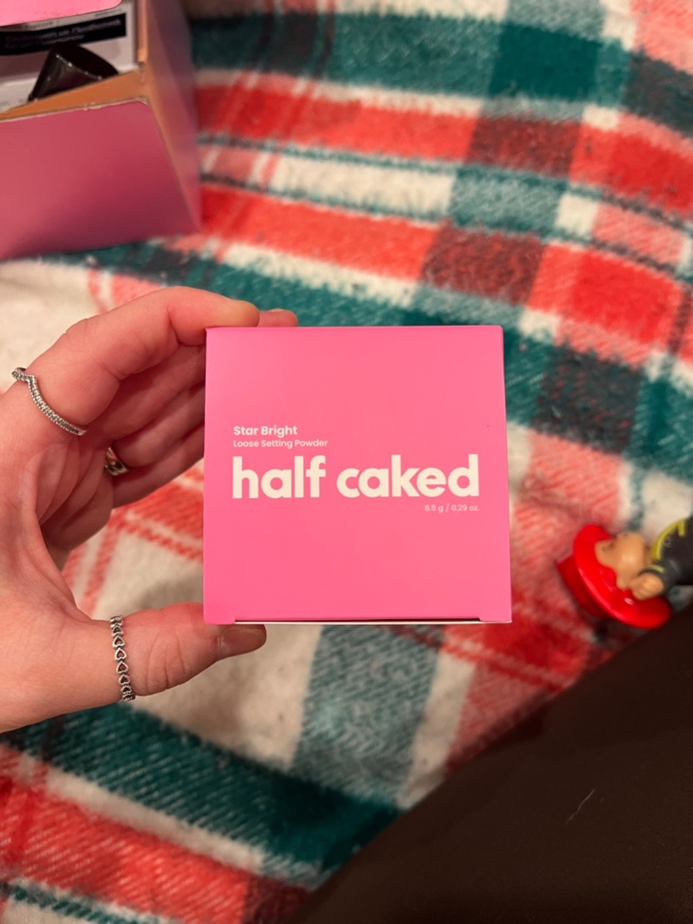 half caked Star Bright Loose Setting Powder - Pink